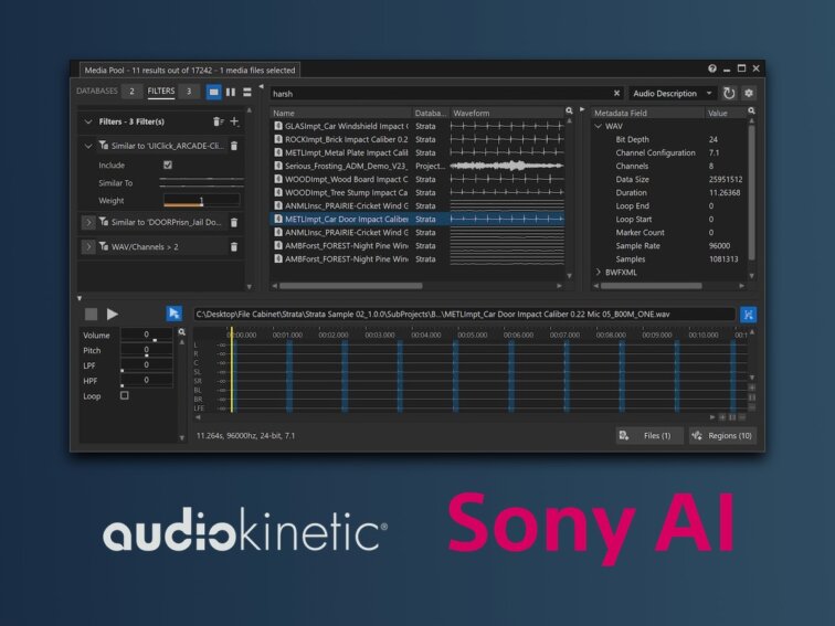 Audiokinetic Similar Sound Search: una nueva forma de encontrar sonidos sin depender de metadata | Uculturemix