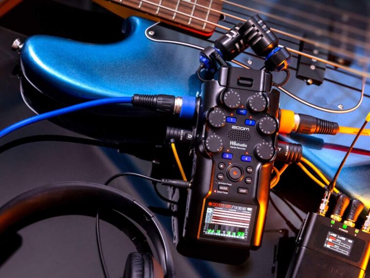 Zoom H6Studio: grabación a 32 bits en coma flotante, más control físico y código de tiempo de precisión |Uculturemix