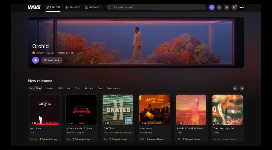 Wavs agrega un buscador de muestras con IA para encontrar sonidos similares |Uculturemix