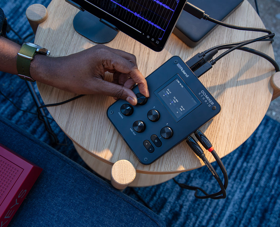 Roland GO:MIXER Studio, una versátil interfaz portátil para músicos y creadores de vídeo | Uculturemix